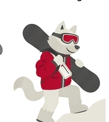 AI pose study: Hiking up