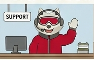 AI scene study: Lief at a support desk